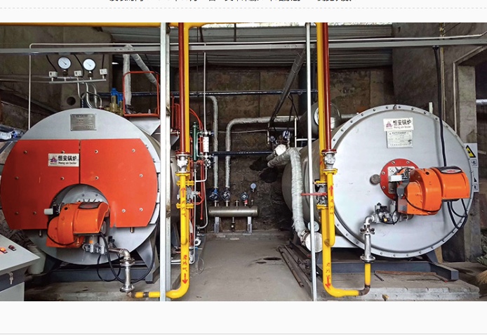 湖（hú）南嶽（yuè）陽2噸低氮蒸汽鍋爐（lú）和120萬