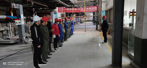 陝西長安熱力公司鍋爐點火成功